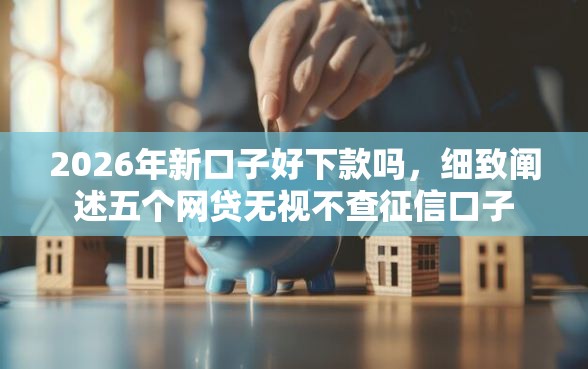 2026年新口子好下款吗，细致阐述五个网贷无视不查征信口子