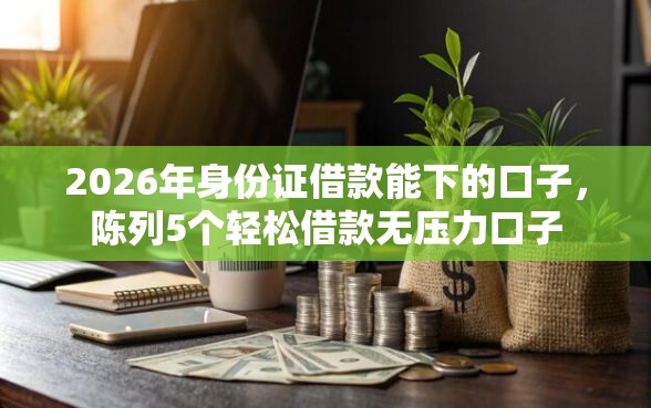 2026年身份证借款能下的口子，陈列5个轻松借款无压力口子