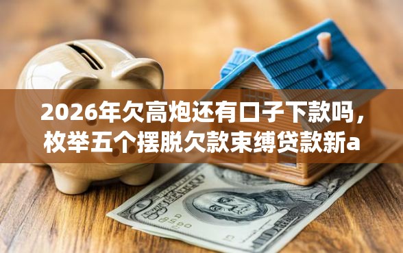 2026年欠高炮还有口子下款吗，枚举五个摆脱欠款束缚贷款新app