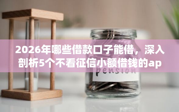 2026年哪些借款口子能借，深入剖析5个不看征信小额借钱的app