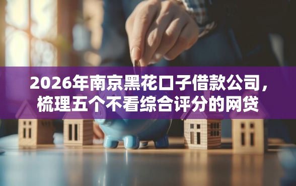 2026年南京黑花口子借款公司，梳理五个不看综合评分的网贷
