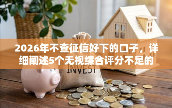 2026年不查征信好下的口子，详细阐述5个无视综合评分不足的网贷