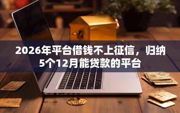 2026年平台借钱不上征信，归纳5个12月能贷款的平台