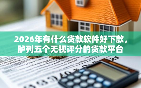 2026年有什么贷款软件好下款,胪列五个无视评分的贷款平台 2026年有什么贷款软件好下款,胪列五个无视评分的贷款平台