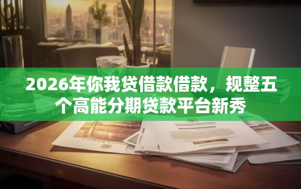 2026年你我贷借款借款，规整五个高能分期贷款平台新秀