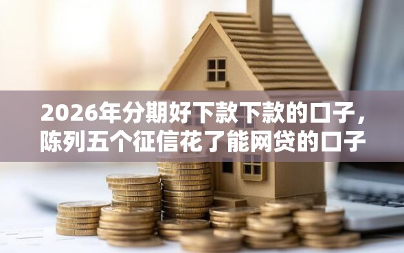2026年分期好下款下款的口子，陈列五个征信花了能网贷的口子