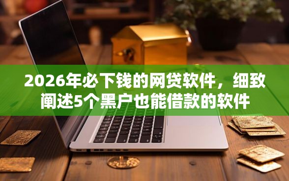 2026年必下钱的网贷软件，细致阐述5个黑户也能借款的软件