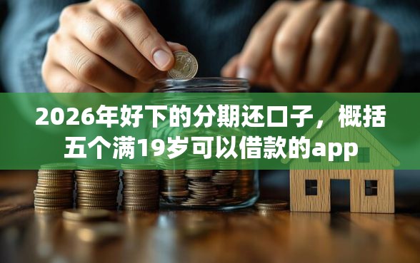 2026年好下的分期还口子，概括五个满19岁可以借款的app