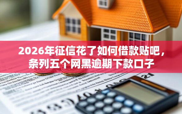 2026年征信花了如何借款贴吧，条列五个网黑逾期下款口子