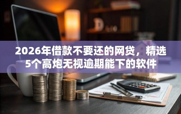 2026年借款不要还的网贷，精选5个高炮无视逾期能下的软件