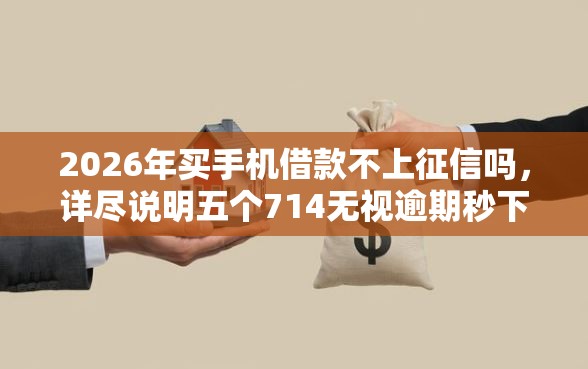 2026年买手机借款不上征信吗，详尽说明五个714无视逾期秒下的软件