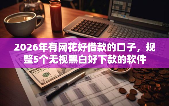 2026年有网花好借款的口子，规整5个无视黑白好下款的软件