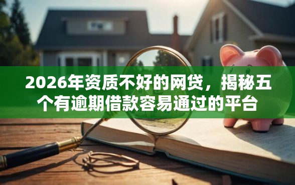 2026年资质不好的网贷，揭秘五个有逾期借款容易通过的平台