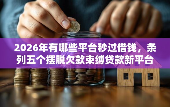 2026年有哪些平台秒过借钱，条列五个摆脱欠款束缚贷款新平台