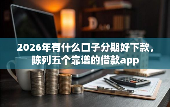 2026年有什么口子分期好下款，陈列五个靠谱的借款app