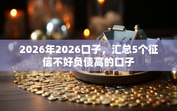 2026年2026口子，汇总5个征信不好负债高的口子