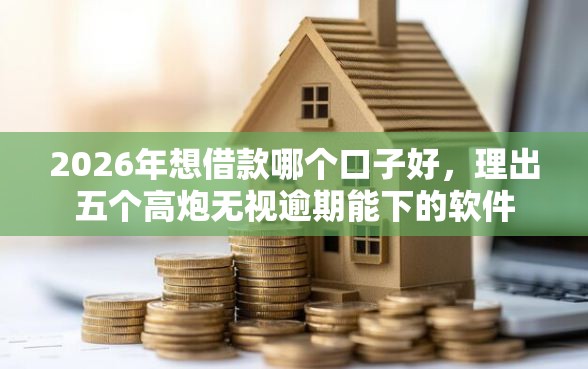 2026年想借款哪个口子好，理出五个高炮无视逾期能下的软件