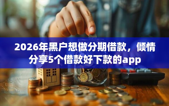 2026年黑户想做分期借款，倾情分享5个借款好下款的app