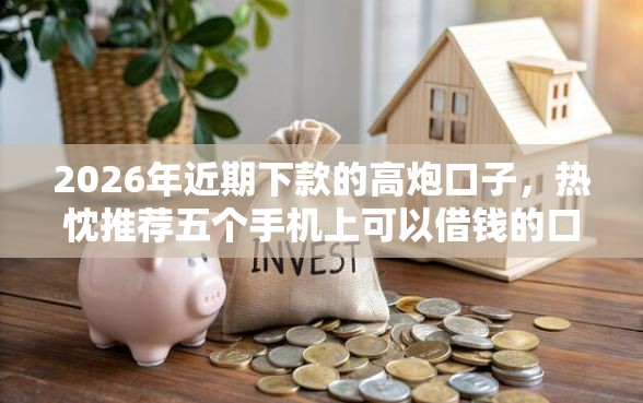 2026年近期下款的高炮口子，热忱推荐五个手机上可以借钱的口子