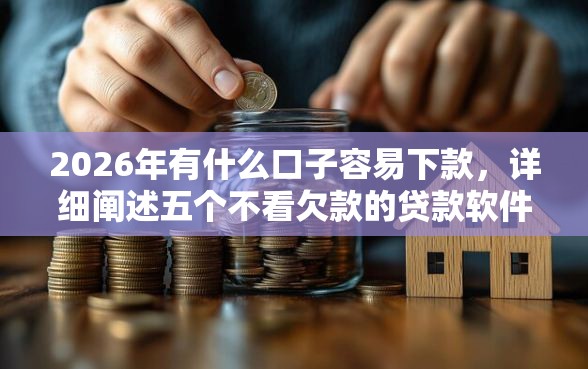 2026年有什么口子容易下款，详细阐述五个不看欠款的贷款软件