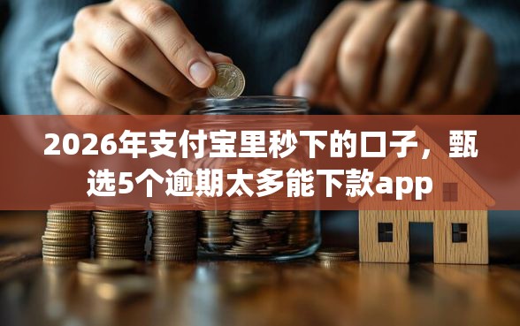 2026年支付宝里秒下的口子,甄选5个逾期太多能下款app 2026年支付宝里秒下的口子,甄选5个逾期太多能下款app