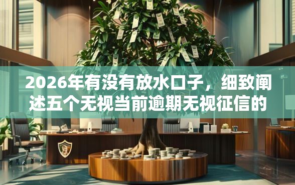 2026年有没有放水口子,细致阐述五个无视当前逾期无视征信的借款口子 2026年有没有放水口子,细致阐述五个无视当前逾期无视征信的借款口子