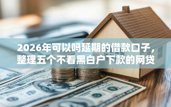 2026年可以吗延期的借款口子，整理五个不看黑白户下款的网贷