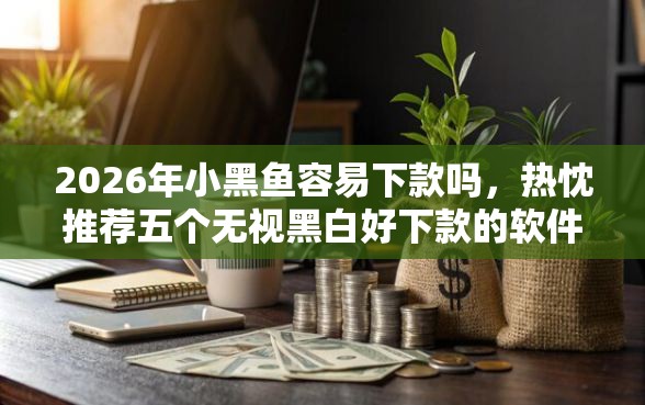 2026年小黑鱼容易下款吗，热忱推荐五个无视黑白好下款的软件