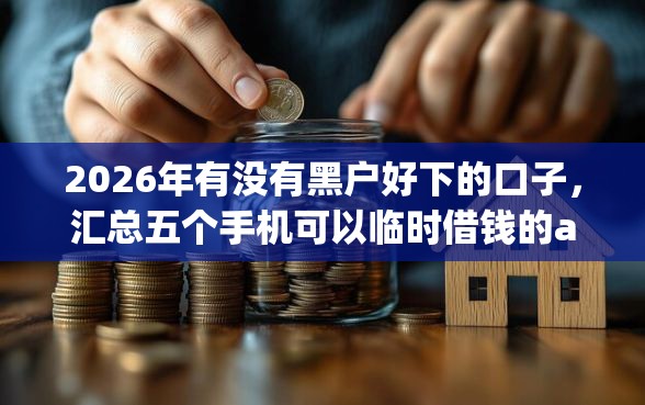 2026年有没有黑户好下的口子，汇总五个手机可以临时借钱的app