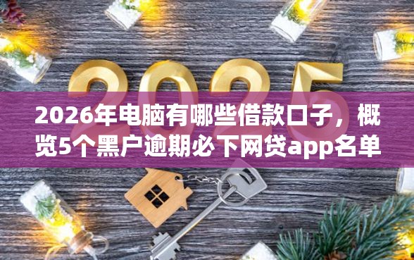 2026年电脑有哪些借款口子，概览5个黑户逾期必下网贷app名单