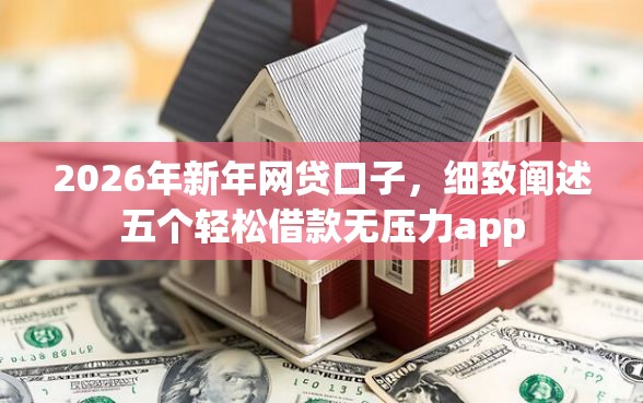 2026年新年网贷口子，细致阐述五个轻松借款无压力app