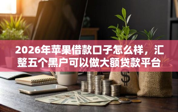 2026年苹果借款口子怎么样，汇整五个黑户可以做大额贷款平台