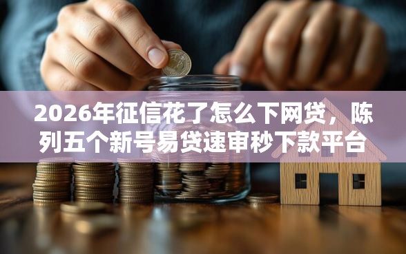 2026年征信花了怎么下网贷，陈列五个新号易贷速审秒下款平台