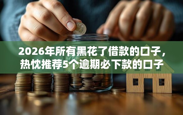 2026年所有黑花了借款的口子，热忱推荐5个逾期必下款的口子
