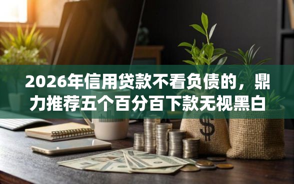 2026年信用贷款不看负债的，鼎力推荐五个百分百下款无视黑白户网贷app