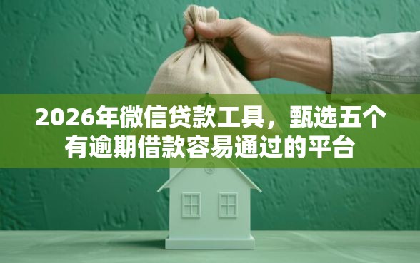 2026年微信贷款工具，甄选五个有逾期借款容易通过的平台