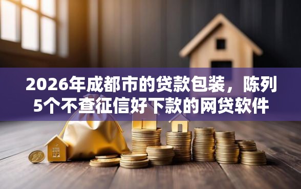 2026年成都市的贷款包装，陈列5个不查征信好下款的网贷软件