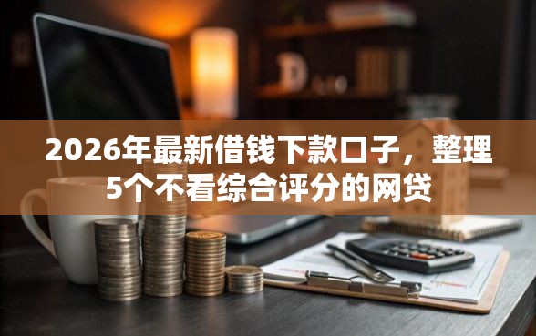 2026年最新借钱下款口子，整理5个不看综合评分的网贷