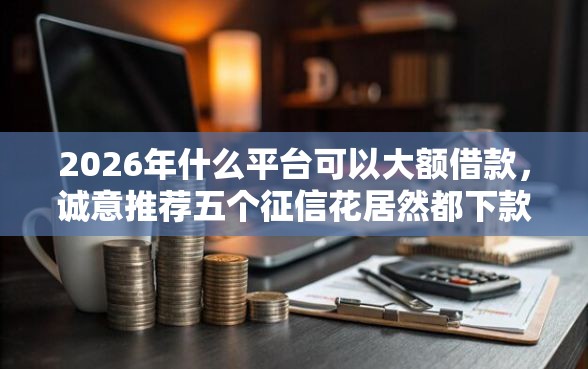 2026年什么平台可以大额借款，诚意推荐五个征信花居然都下款的平台