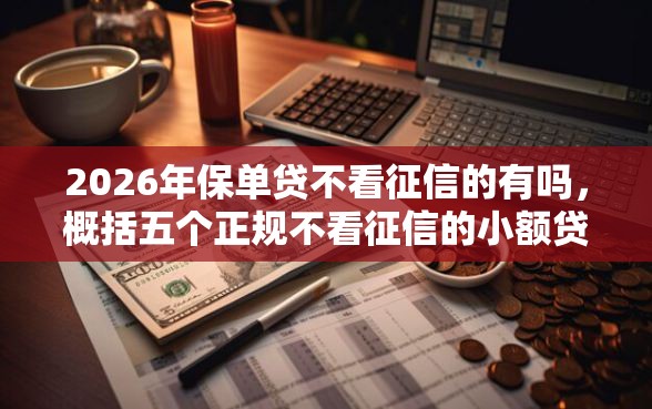 2026年保单贷不看征信的有吗，概括五个正规不看征信的小额贷款口子