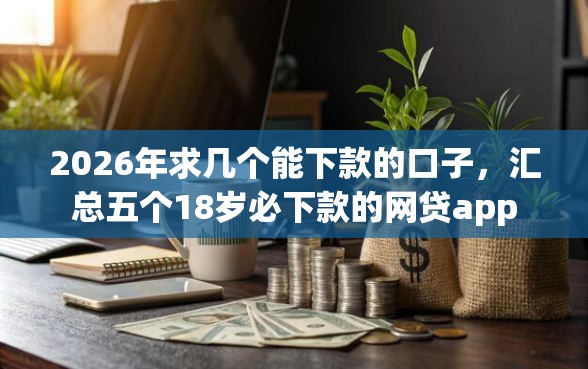 2026年求几个能下款的口子，汇总五个18岁必下款的网贷app