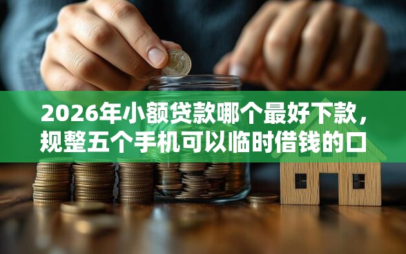 2026年小额贷款哪个最好下款，规整五个手机可以临时借钱的口子