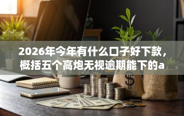 2026年今年有什么口子好下款，概括五个高炮无视逾期能下的app