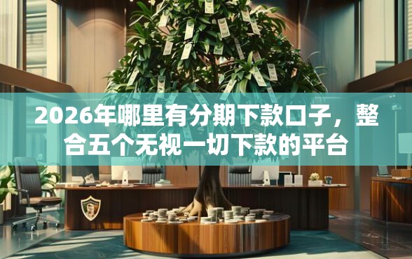 2026年哪里有分期下款口子，整合五个无视一切下款的平台