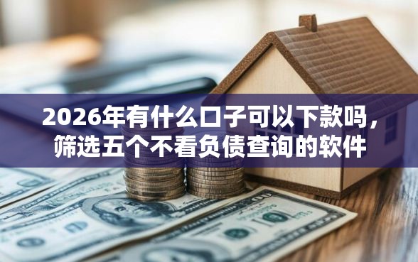 2026年有什么口子可以下款吗，筛选五个不看负债查询的软件