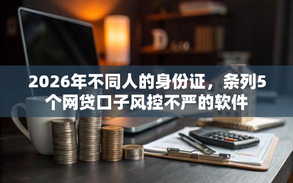 2026年不同人的身份证，条列5个网贷口子风控不严的软件