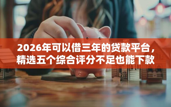 2026年可以借三年的贷款平台,精选五个综合评分不足也能下款的网贷 2026年可以借三年的贷款平台,精选五个综合评分不足也能下款的网贷