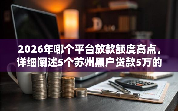 2026年哪个平台放款额度高点，详细阐述5个苏州黑户贷款5万的app