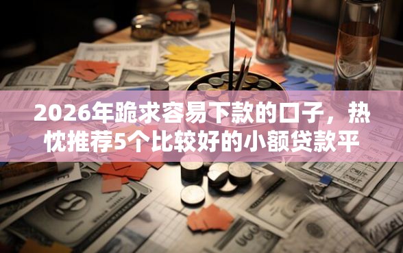 2026年跪求容易下款的口子，热忱推荐5个比较好的小额贷款平台