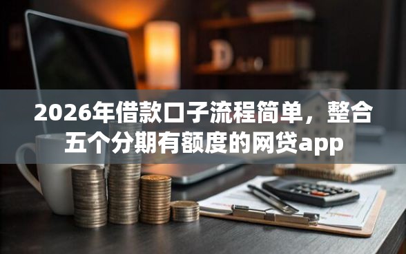 2026年借款口子流程简单，整合五个分期有额度的网贷app